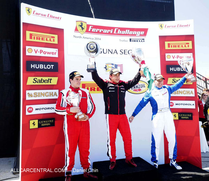 Ferrari Challenge Laguna Seca Mazda Raceway 2014