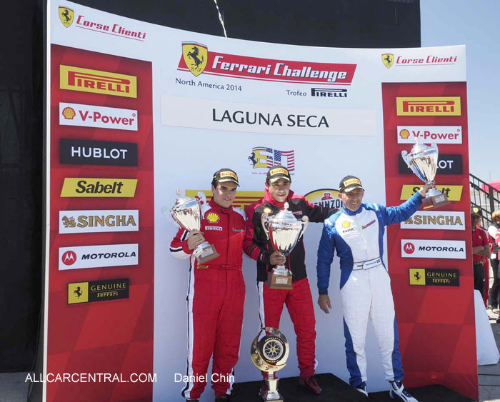 Ferrari Challenge Laguna Seca Mazda Raceway 2014