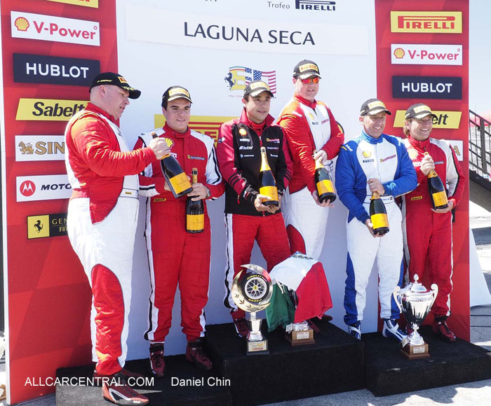 Ferrari Challenge Laguna Seca Mazda Raceway 2014