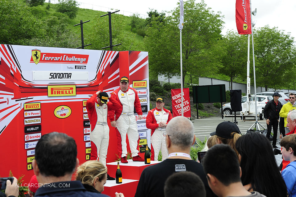 Ferrari Challenge Sonoma Raceway 2016