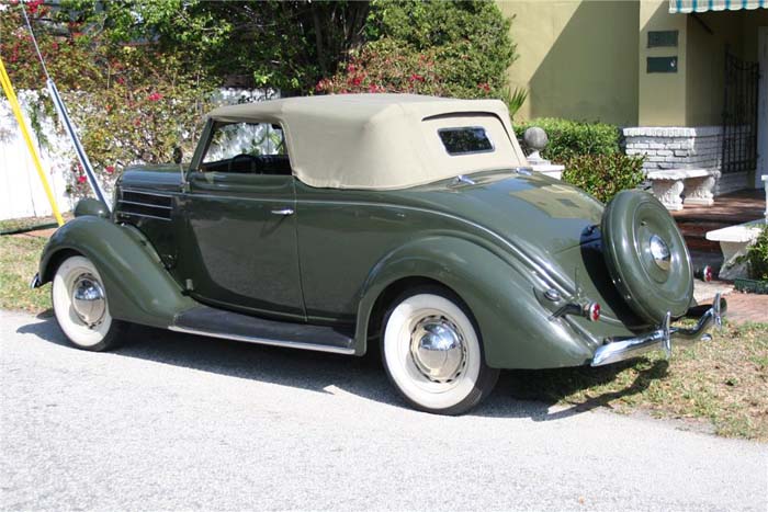  Ford convertible club coupe 1936 