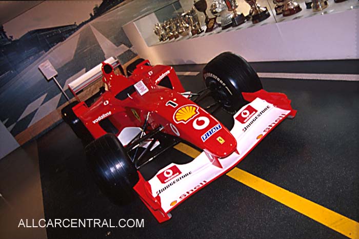 Ferrari F2001 F1 2001 The Galleria Ferrari Maranello, Italy 2005