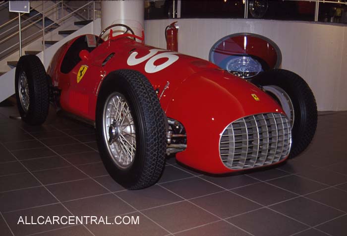 Ferrari F2 166 1951 The Galleria Ferrari Maranello, Italy 2005