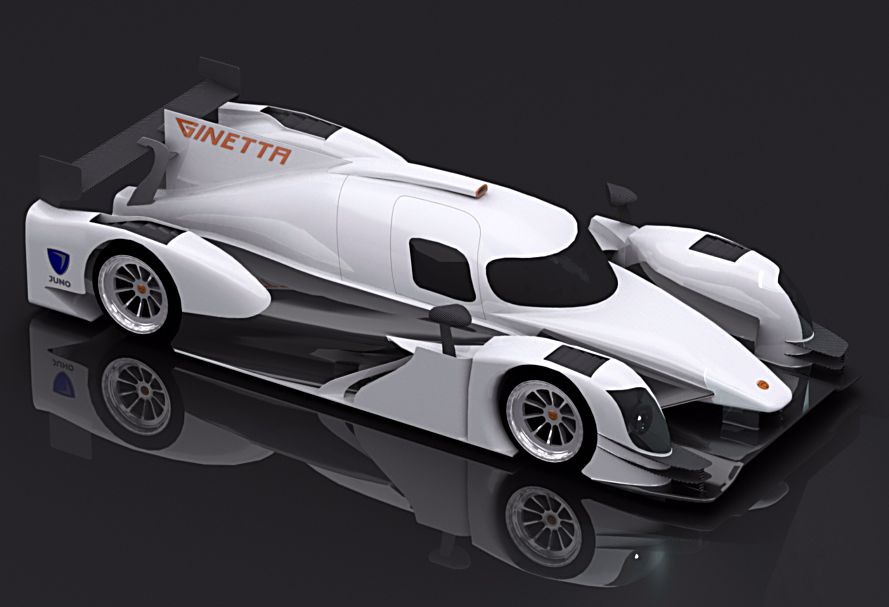 Ginetta-Juno LMP-3 Track Car