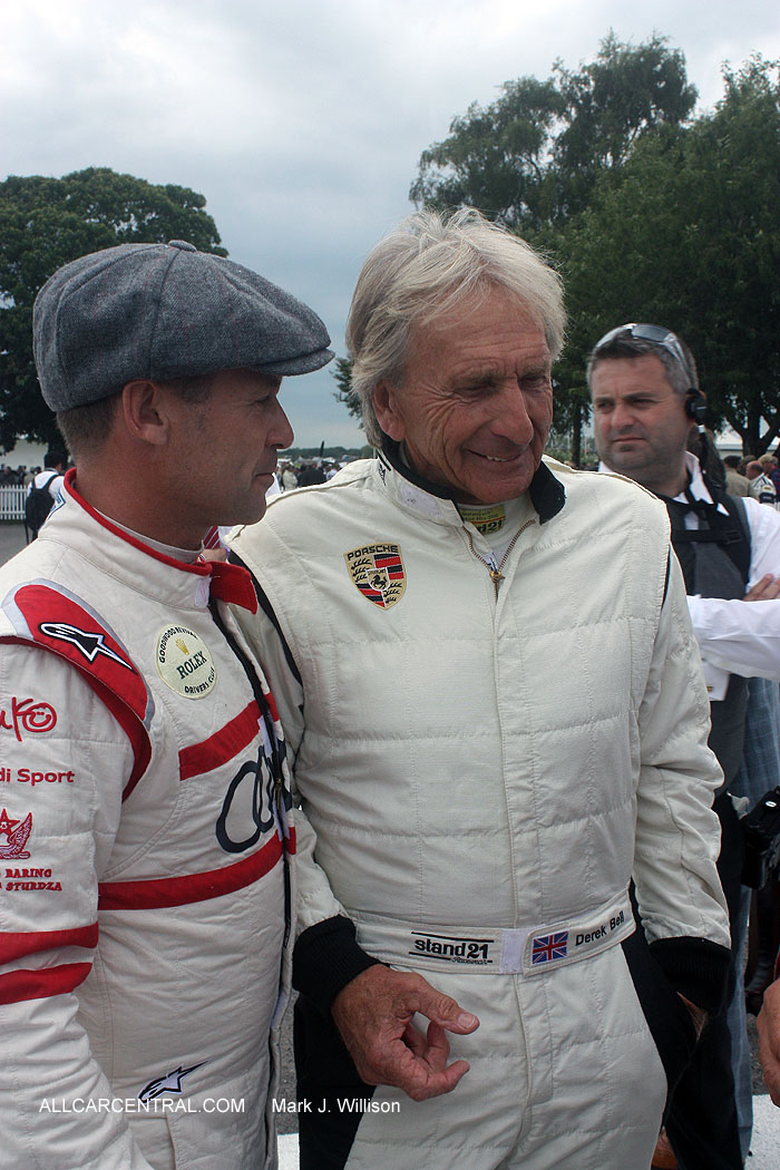  Derek Bell and Tom Kristensen Goodwood Revival 2015