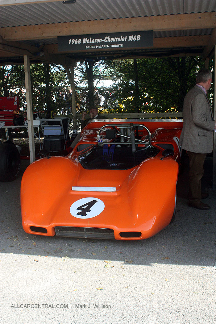  1969 McLaren Chevrolet M6B Goodwood Revival 2015