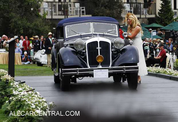 Horch 853A Glaser Cabriolet 1939 2nd Place