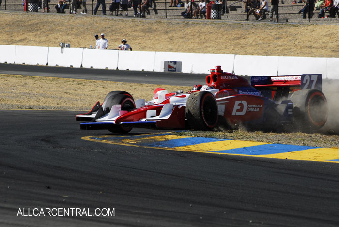 Hideki Mutoh and Helio Castroneves at the S
