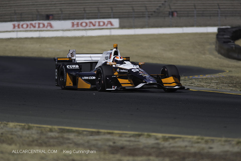  Alexander Rossi IndyCar GoPro Grand Prix of Sonoma 2016