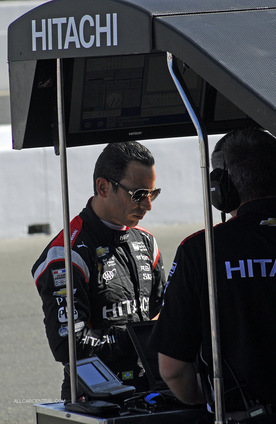 Helio Castroneves IndyCar GoPro Grand Prix of Sonoma 2016