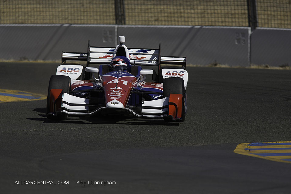  Jack Hawksworth IndyCar GoPro Grand Prix of Sonoma 2016
