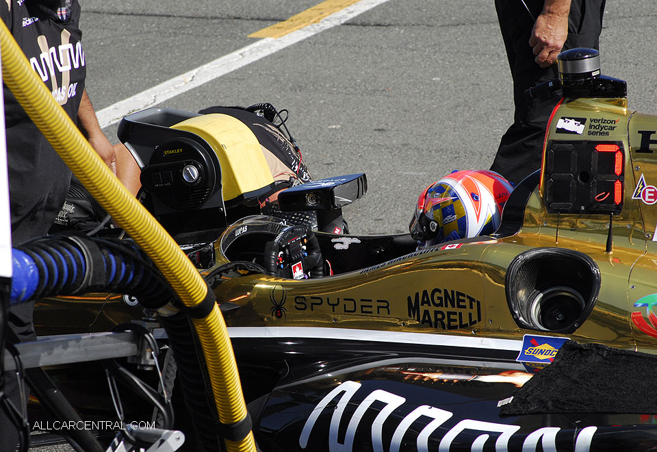 James Hinchcliffe IndyCar GoPro Grand Prix of Sonoma 2016