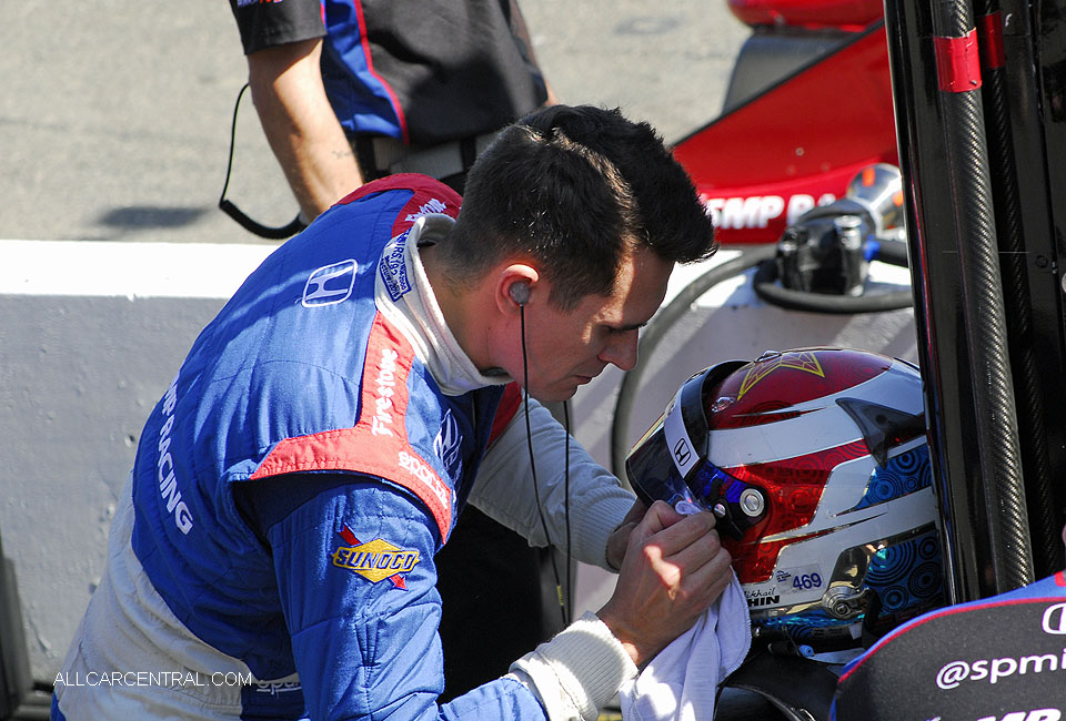 Mikhail Aleshin IndyCar GoPro Grand Prix of Sonoma 2016