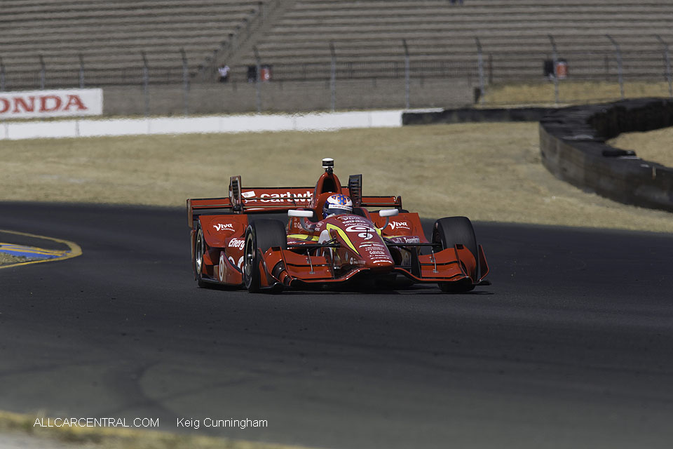  Scott Dixon IndyCar GoPro Grand Prix of Sonoma 2016