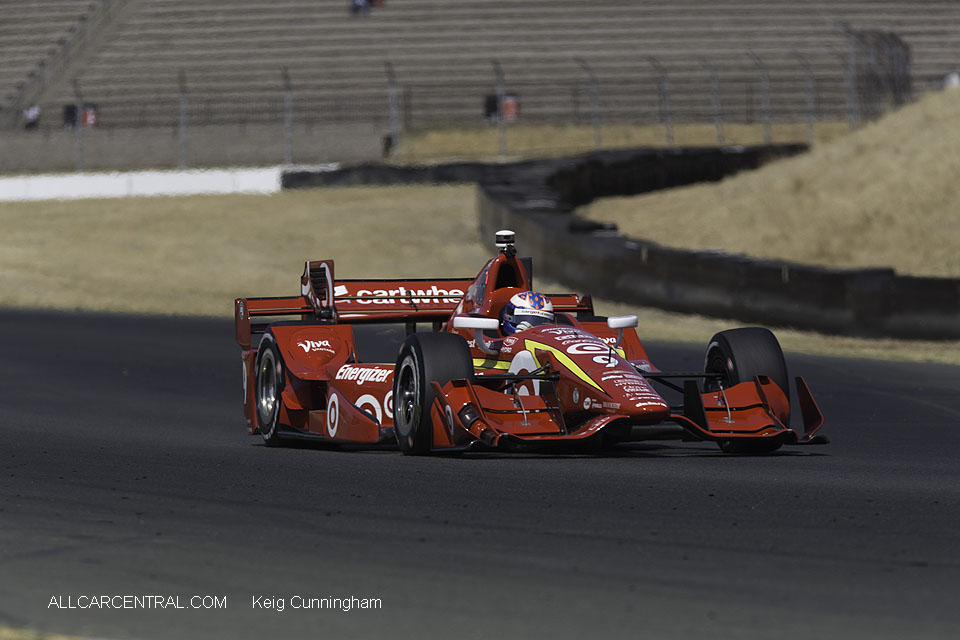  Scott Dixon IndyCar GoPro Grand Prix of Sonoma 2016