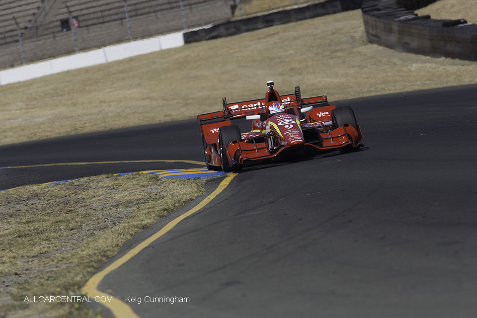 Scott Dixon IndyCar GoPro Grand Prix of Sonoma 2016