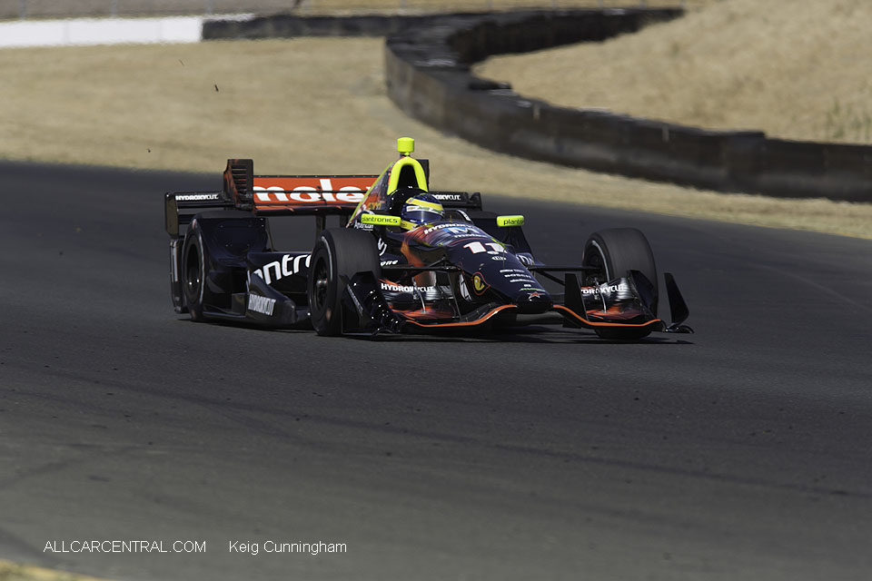  Sebastien Bourdais IndyCar GoPro Grand Prix of Sonoma 2016