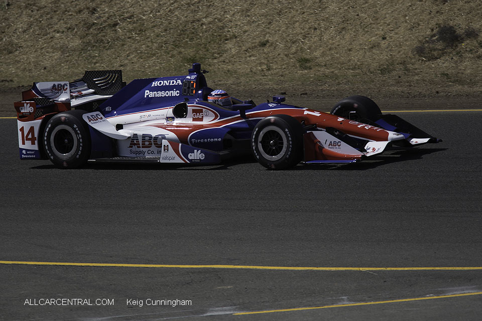  Takuma Sato IndyCar GoPro Grand Prix of Sonoma 2016