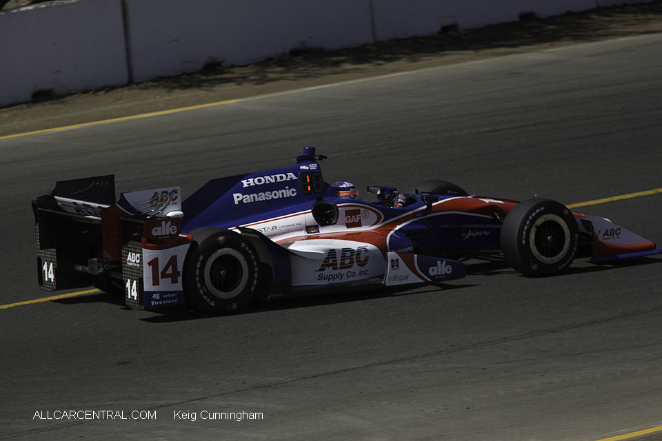  Takuma Sato IndyCar GoPro Grand Prix of Sonoma 2016