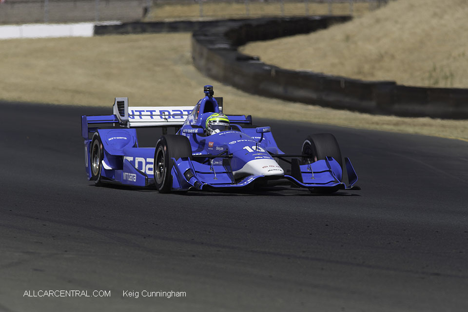  Tony Kanaan IndyCar GoPro Grand Prix of Sonoma 2016