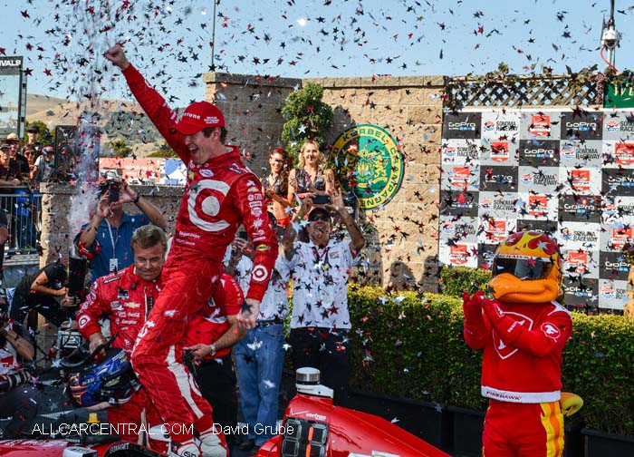 Scott Dixon wins the 2015 Grand Prix of Sonoma  IndyCar GoPro Grand Prix of Sonoma 2015