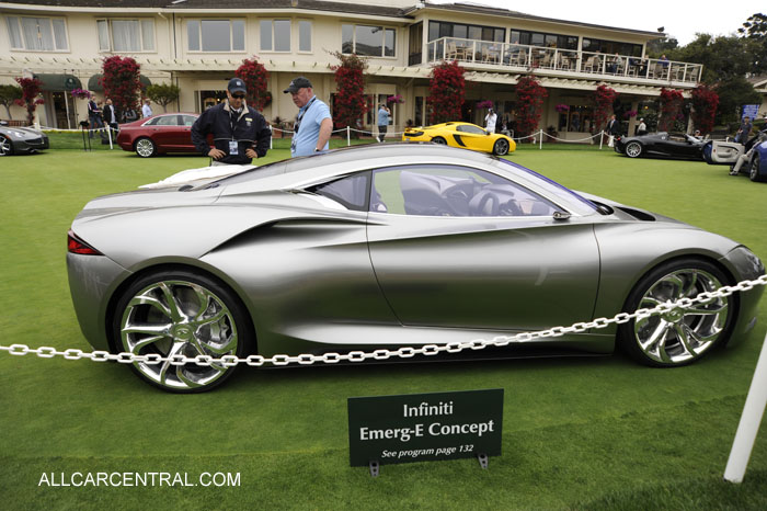 Infiniti EMERG-E Concept 2013 Pebble Beach Concours d'Elegance 2012 