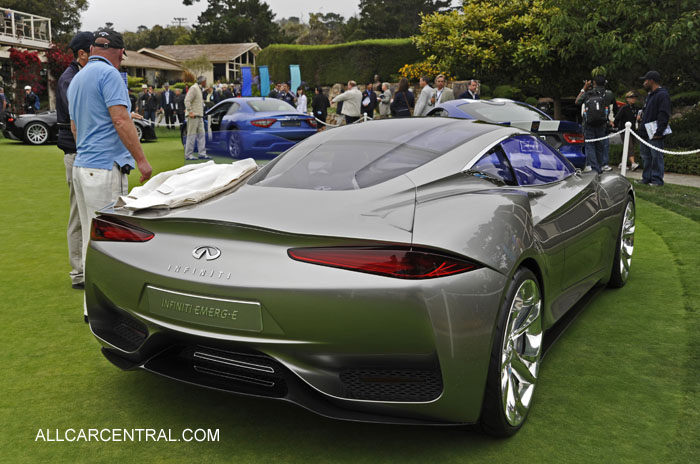 Infiniti EMERG-E Concept 2013 Pebble Beach Concours d'Elegance 2012 