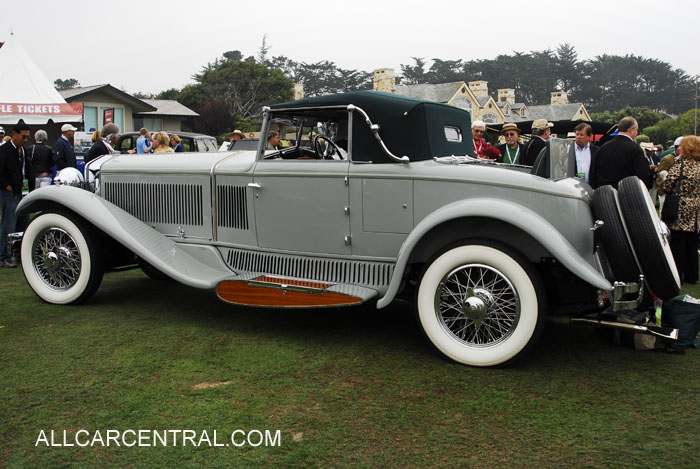 Isotta Fraschini Tipo 8A SS Castagna Cabriolet 1930 2nd Place
