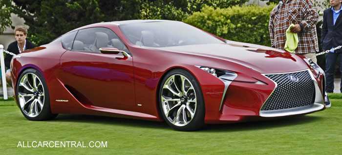 Lexus LF-LC concept hybrid 2013 Pebble Beach Concours d'Elegance 2012 