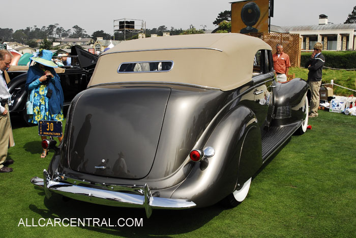 Lincoln K V-12 LeBaron Convertible Sedan 1938
