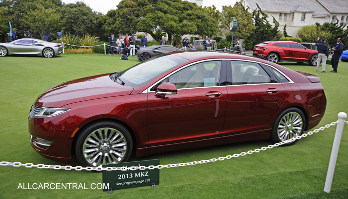 Lincoln MKZ 2013Pebble Beach Concours d'Elegance 2012 