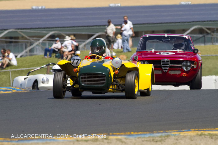 Lotus S7 sn-SB1410 1962 Sonoma Historic Motorsports Festival 
Sonoma Raceway 2012