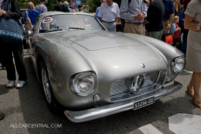  Maserati A6G-54 Zagato Coupe 1956 Pebble Beach Tour d'Elegance 2014