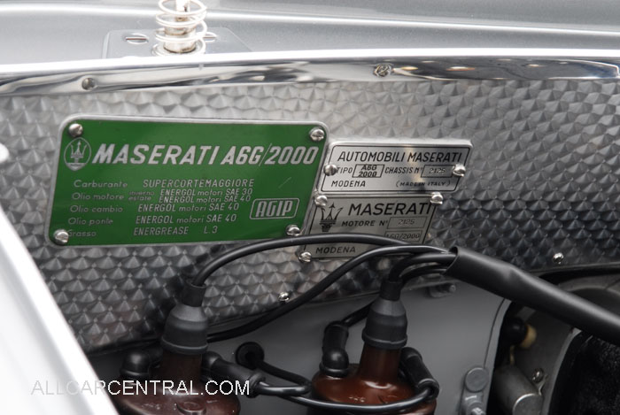 Maserati A6G Allemano Coupe 1956 1st