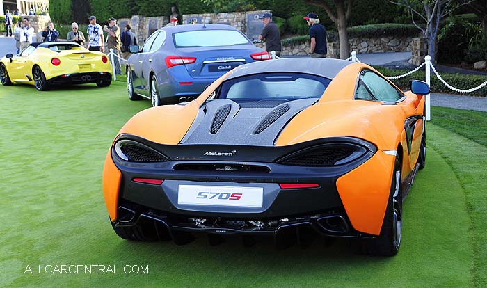  McLaren 570S 
2016 Pebble Beach 2015 