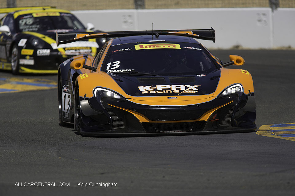  McLaren 650S GT3 2016 
Colin Thompson WC Sonoma 2016 Keig 
Cunningham 