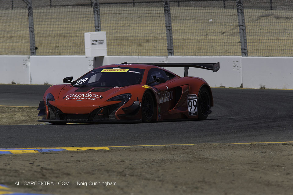  McLaren 650S GT3 John Fogarty WC 
Sonoma 2016 Keig Cunningham 