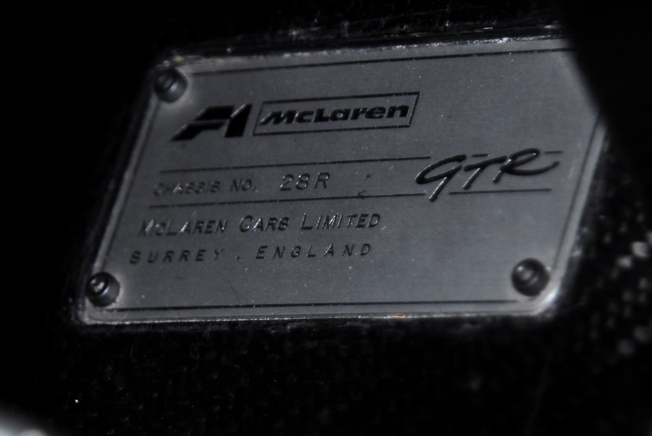 McLaren F1 GTR chassis #28R 1997