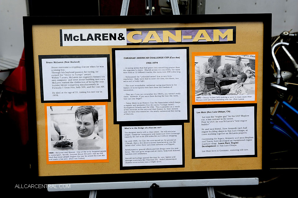  
McLaren M6B 1968 Monterey Motorsports 
Reunion 2016 