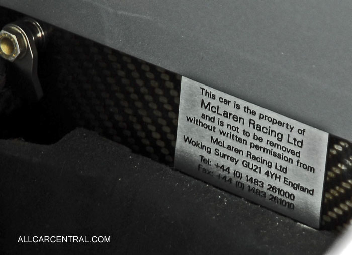 McLaren MP4-16 F1 2001