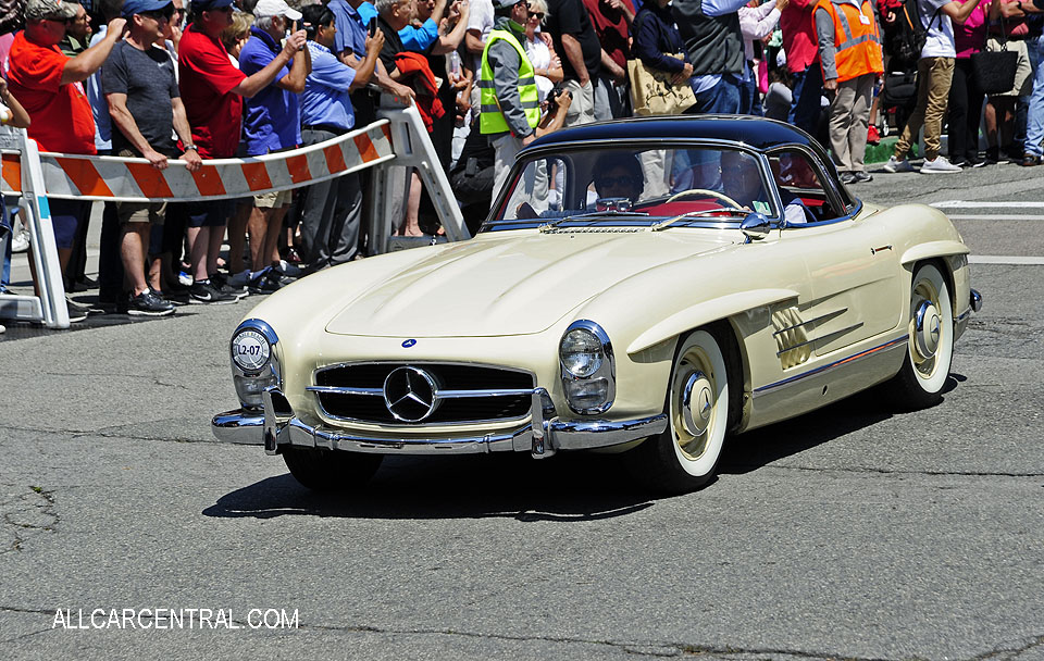  Mercedes-Benz 300 SL Roadster 1963 Pebble Beach Tour d'Elegance 2017 