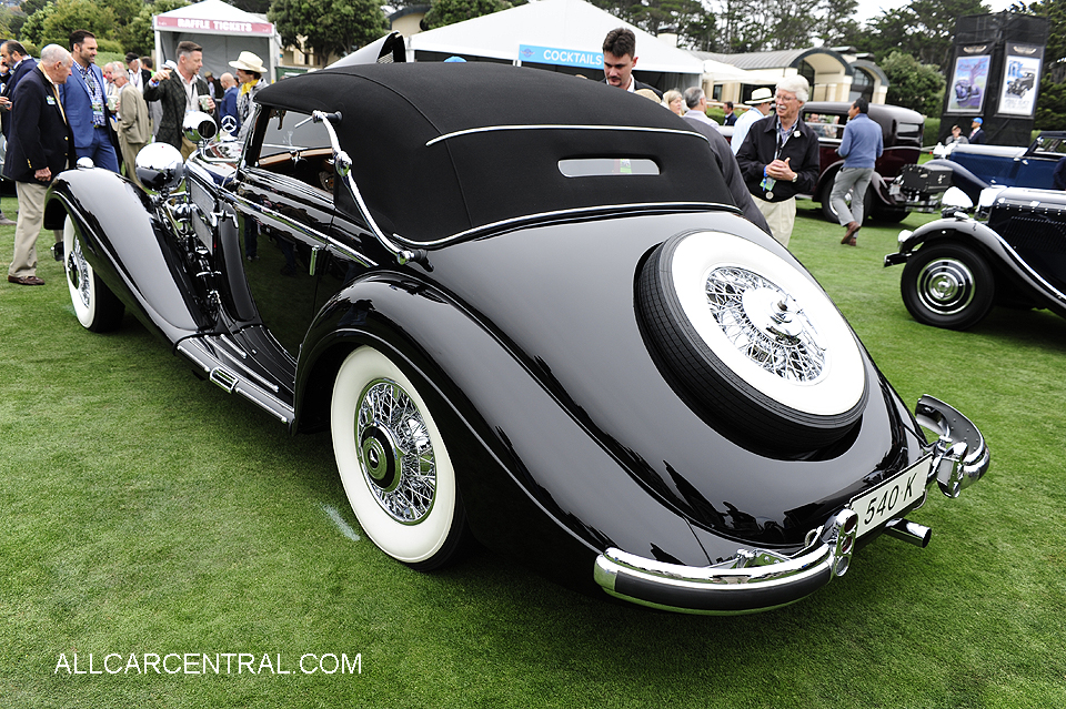  Mercedes-Benz 540K Cabriolet 1937 Pebble Beach Concours d'Elegance 2016 