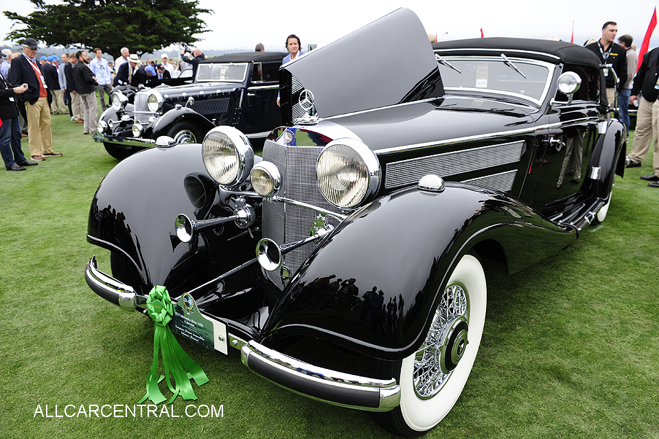  Mercedes-Benz 540K Cabriolet 1937 Pebble Beach Concours d'Elegance 2016 