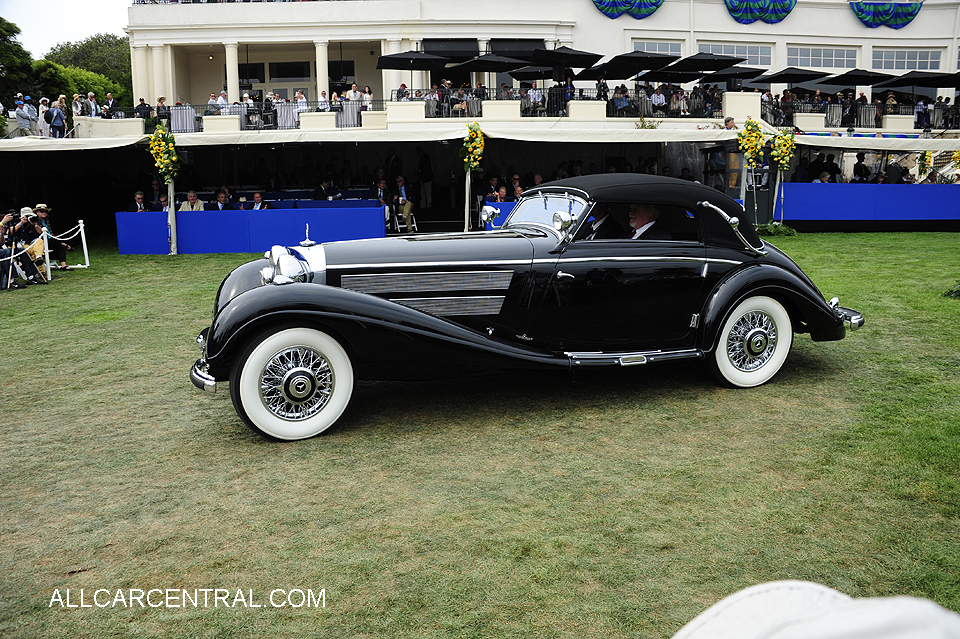 Mercedes-Benz 540K Cabriolet 1937 Pebble Beach Concours d'Elegance 2016 