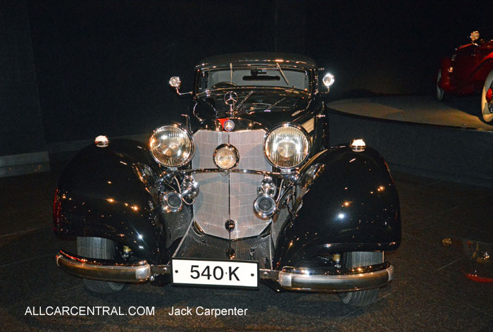  Mercedes-Benz 540K Cabriolet A 1936 Blackhawk Jack Carpenter 