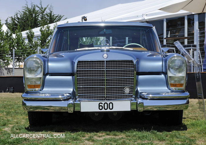  Mercedes-Benz 600 sn-100.012-12-001365 1969 2013 Monterey CA 2012 