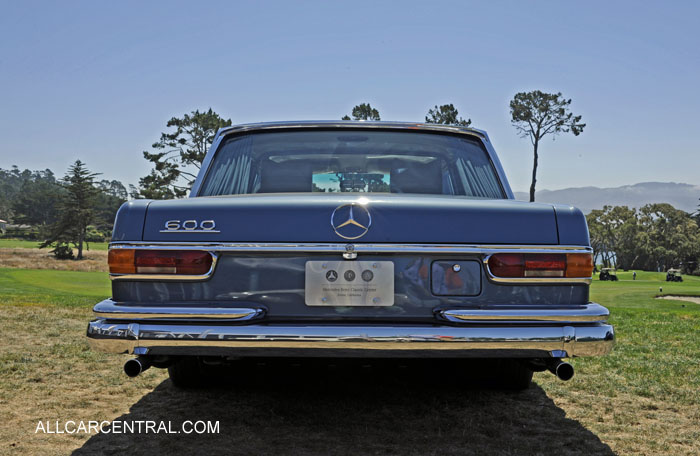  Mercedes-Benz 600 sn-100.012-12-001365 1969 2013 Monterey CA 2012 