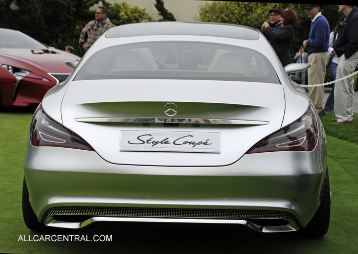 Mercedes-Benz Concept Style Coupe 2013 Pebble Beach Concours d'Elegance 2012 