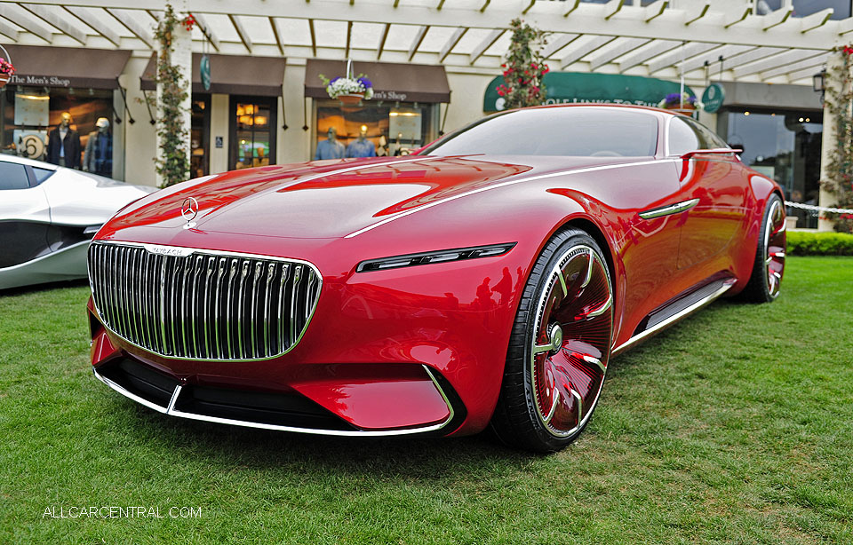  Mercedes-Benz Vision Mercedes-Maybach 6-2017 Pebble Beach Concours 2016 