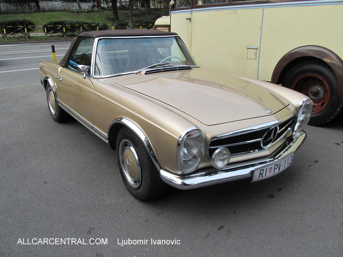  Mercedes Benz 280 SL Automatic 1968 International Rally oldtimer 2013 Ljubomir  Ivanovic Photo 